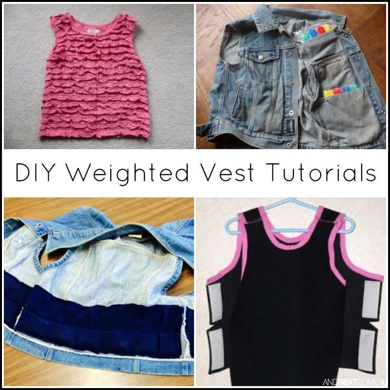 10 DIY Weighted Vest &  Pressure Vest Tutorials {Sensory ...