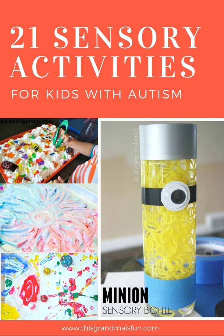 21 Sensory Activities For Kids With Autism