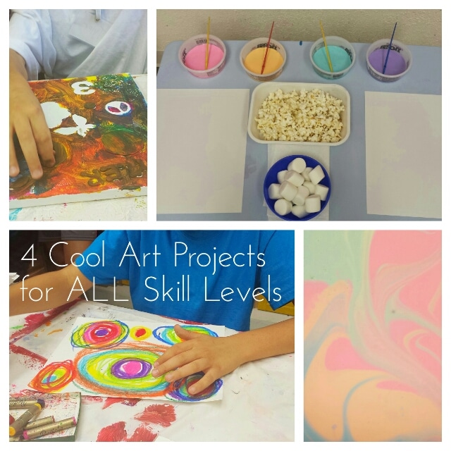 4 Really Cool Art Projects for all Skill Levels  Miss Mancy
