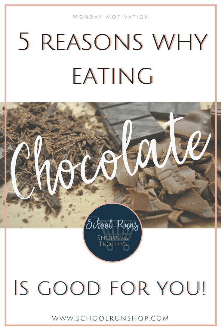 5 Reasons Eating Chocolate is Good For You! (With images ...