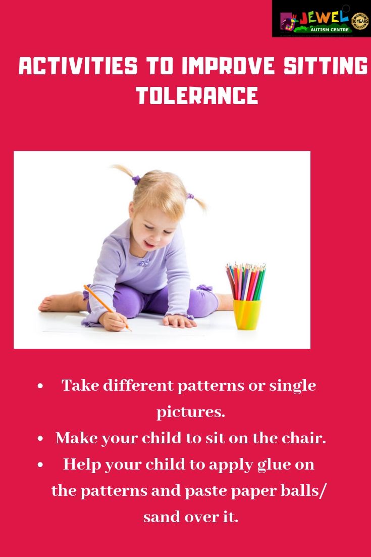 ACTIVITIES TO IMPROVE SITTING TOLERANCE #kids # ...