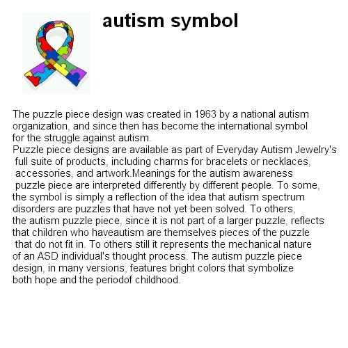 autism symbol the truth