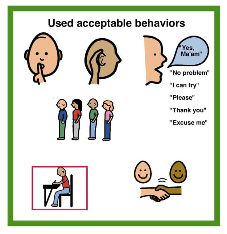 behavior modification cards