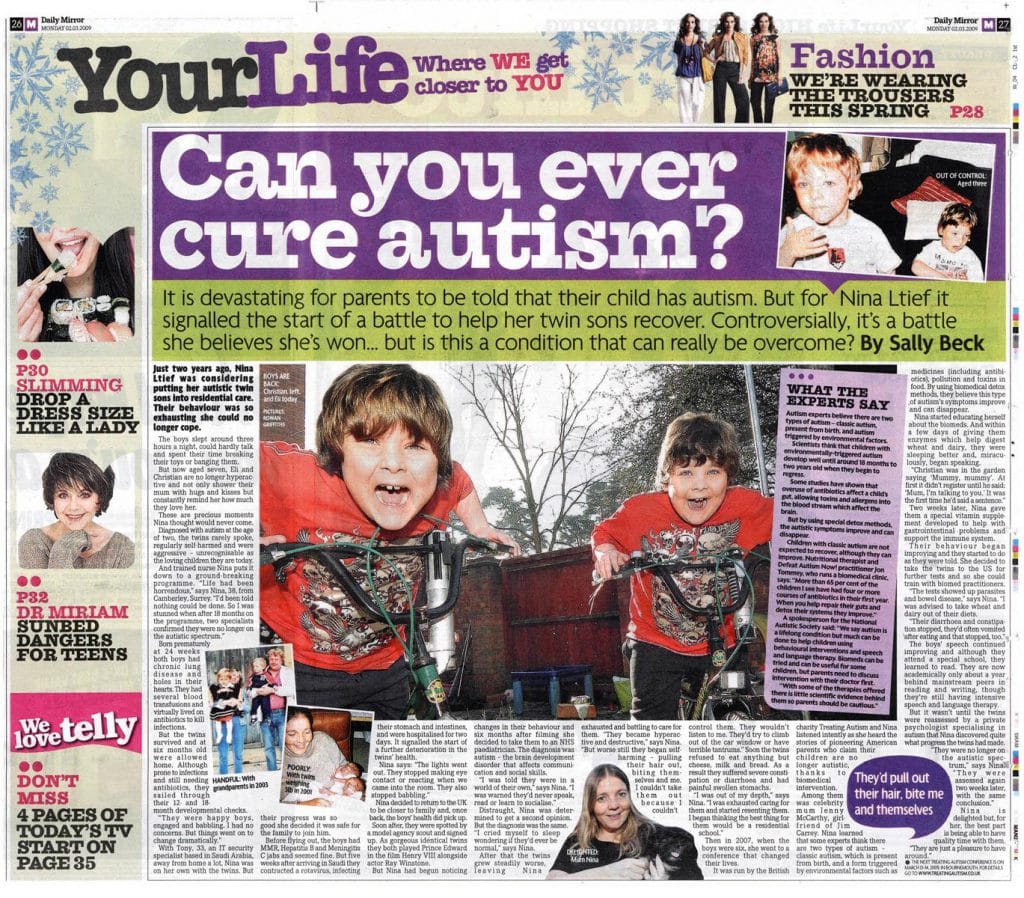 Can you ever cure autism? This mum believes her sons have recovered ...