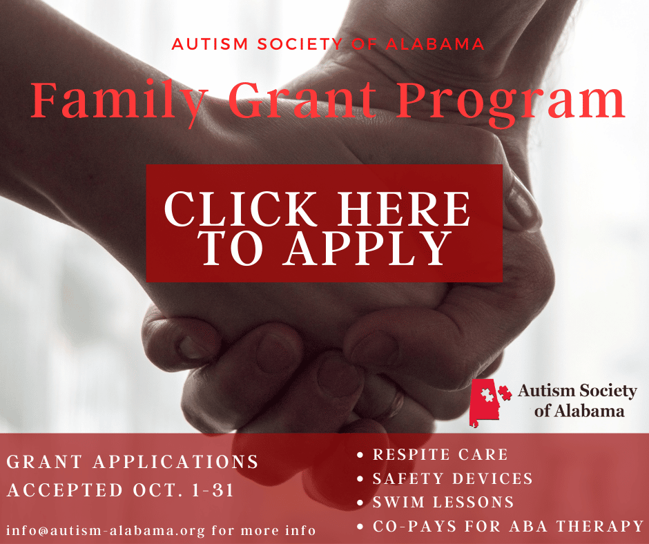 Family Grant Program  Autism Society of Alabama