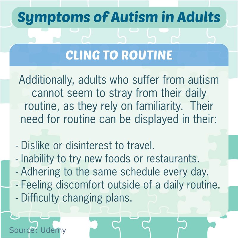 Family Magazine: Symptoms Of Autism In Adults
