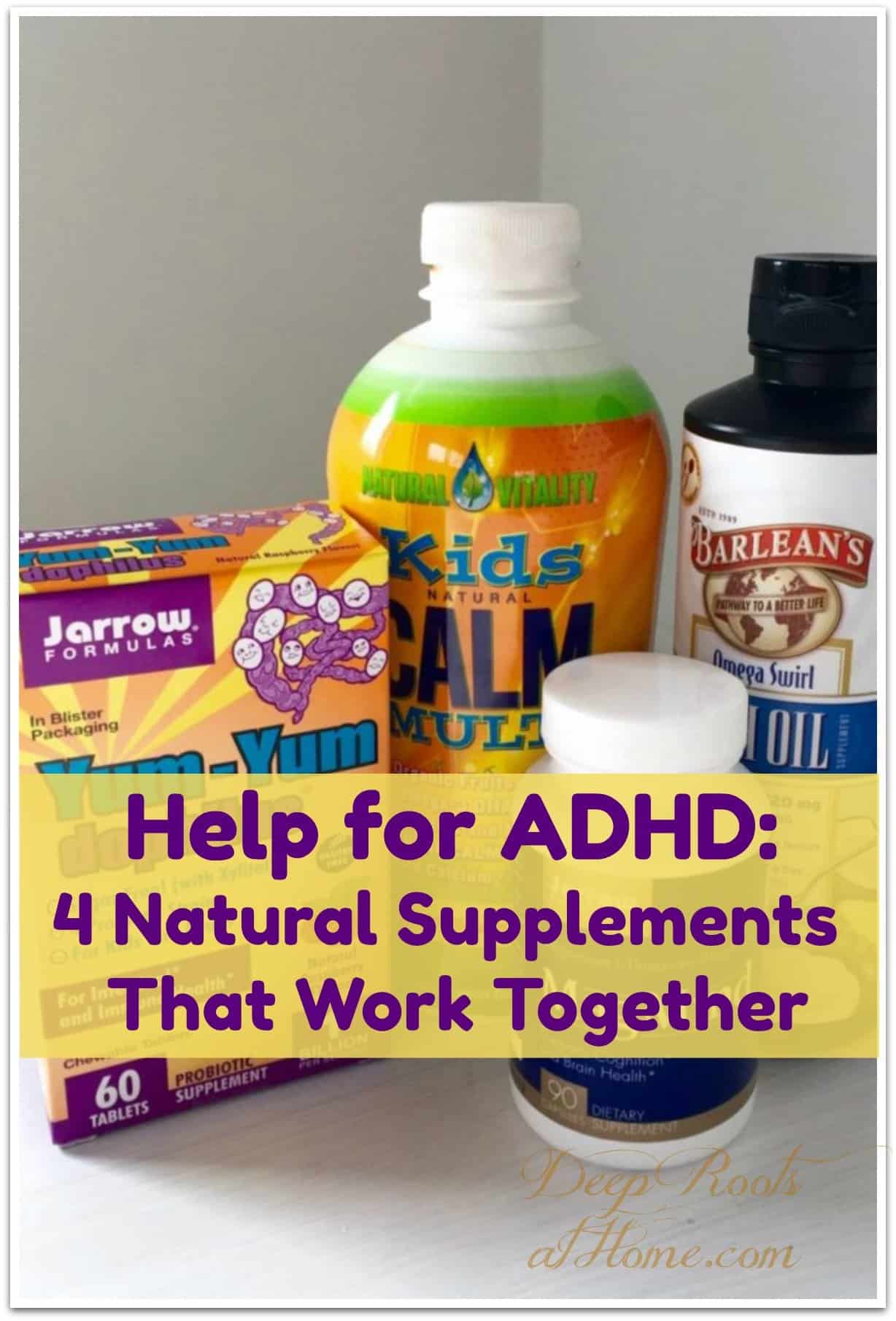 Help for ADHD: Four Natural Supplements That Work Together  Parent ...