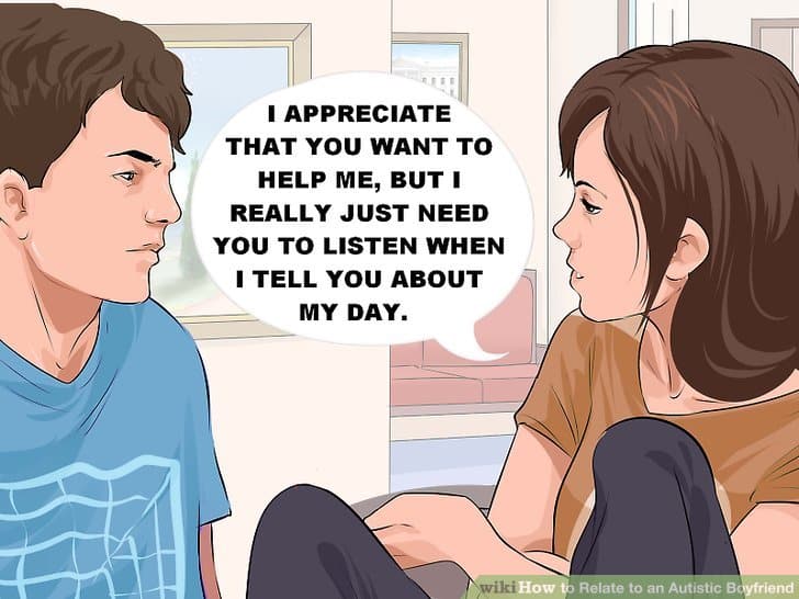 How to Deal With an Autistic Boyfriend (with Pictures)