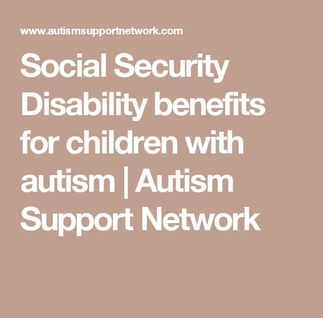 katiebrandtdesign: Social Security For Kids With Autism