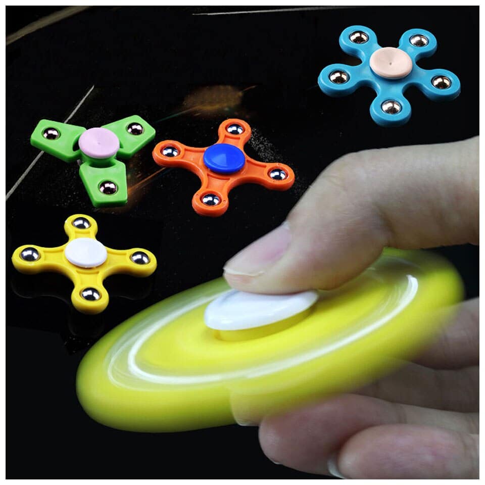 MrPomelo 20pcs Hand Tri Fidget Finger Spinner For Autism ADHD Kids Toys ...