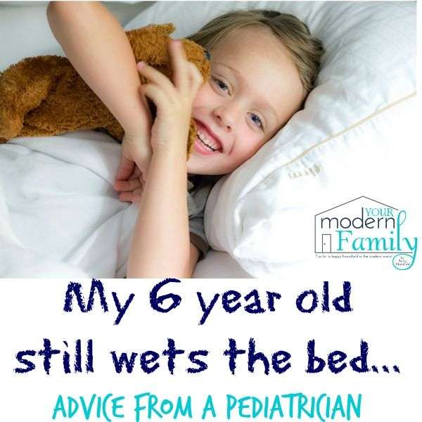 my 6 year old still wets the bed