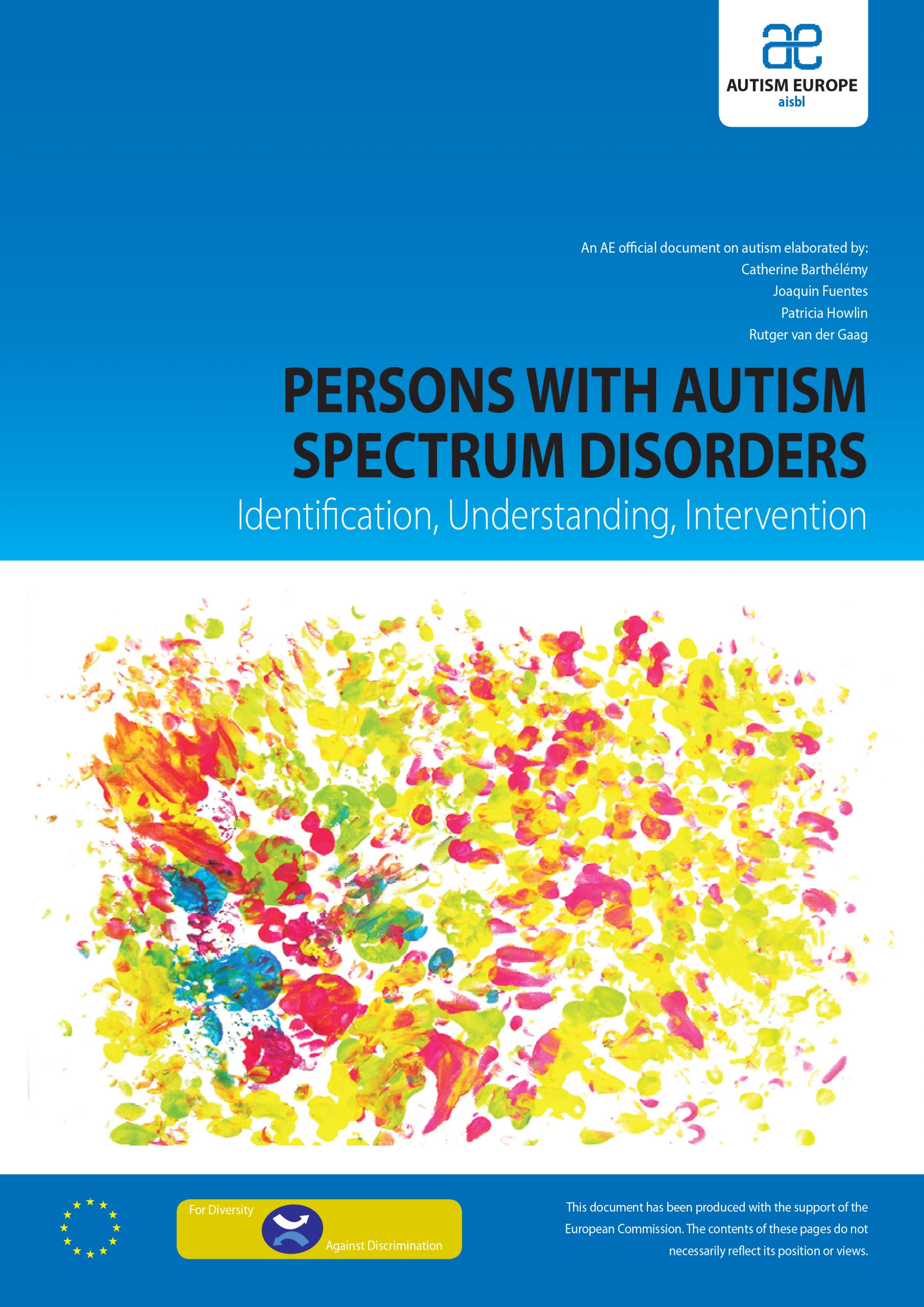 Persons with Autism Spectrum Disorders Identification ...