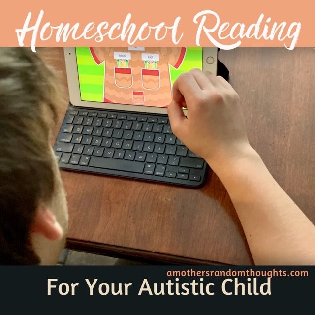 Teaching Reading to Your Child with Autism