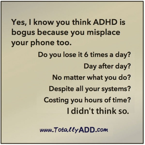Think ADHD is Bogus
