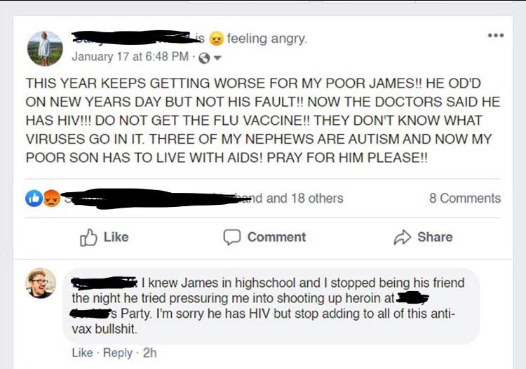 To blame it on the vaccines : therewasanattempt