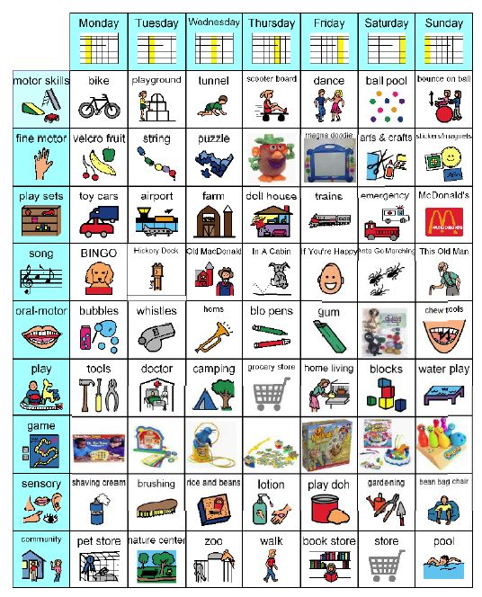 Toys and Games Picture Cards
