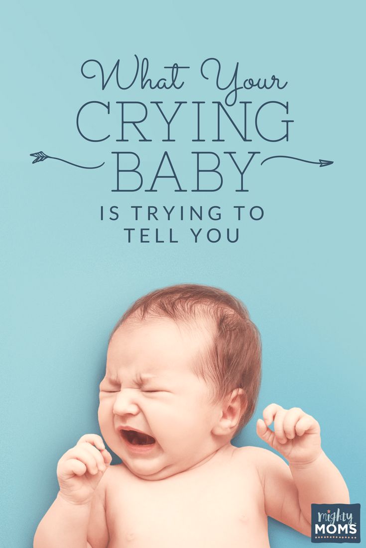 What Your Crying Baby Is Trying to Tell You